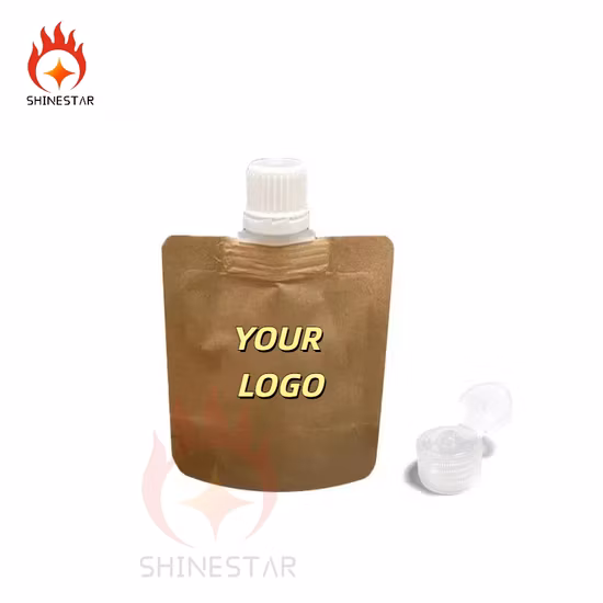 Custom Makeup Genuine Mini Cosmetics Spout Bag Makeup Spout Pouch Packaging Bags